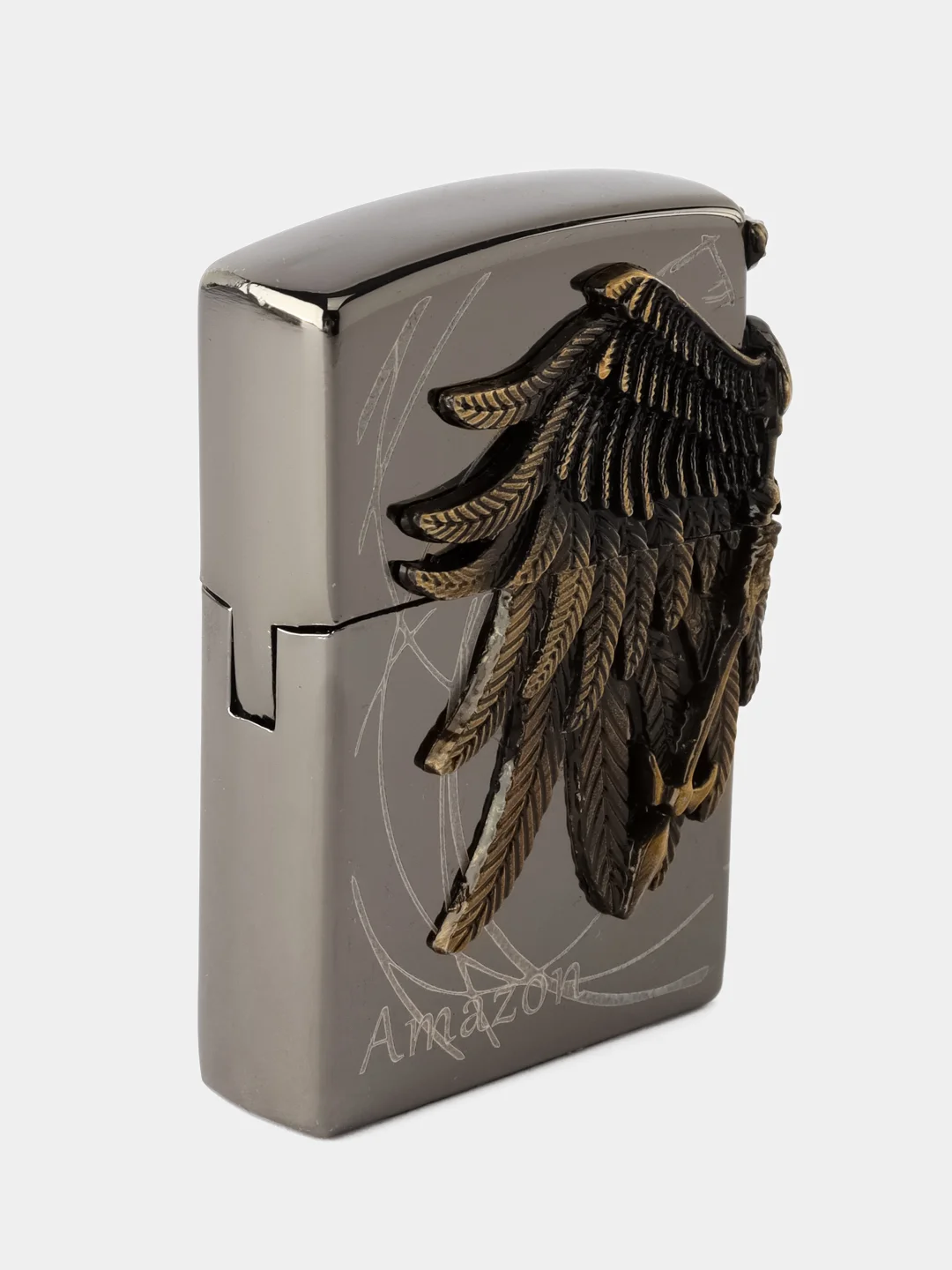 Золотой зажигалка бензиновая, газовая, импульсная, USB