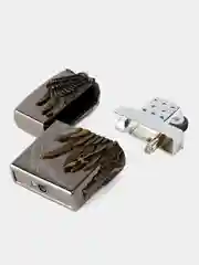 Золотой зажигалка бензиновая, газовая, импульсная, USB