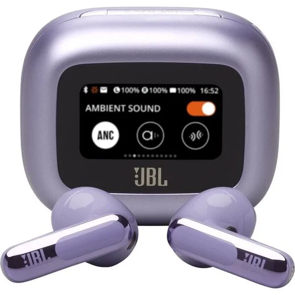 Пурпурный наушники JBL LIVE FLEX 3