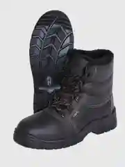 Ботинки рабочие высокий берц FOOTWEAR-УНИВЕР-ЗИМА, мет.подносок, иск. мех, ПУ