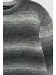 Черный джемпер с шерстью