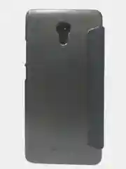 Серебряный чехол книжка без карточкой для meizu m3 note/ m5 note/ m3e