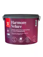 Краска интерьерная Tikkurila Harmony Velure, глубокоматовая, база С, бесцветная, 9 л