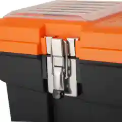 Ящик для инструментов Blocker Expert 22" с металлическими замками черный/оранжевый