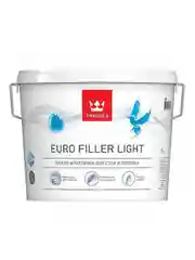 Шпатлевка легкая для стен и потолка Euro Filler Light TIKKURILA 9 л белая (база KTA)