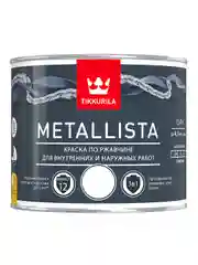 Краска для металла по ржавчине 3в1 Metallista TIKKURILA 0,4 л бесцветная (база С)
