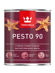 Эмаль высокоглянцевая Euro Pesto 90 (Песто 90) TIKKURILA 0,9 л бесцветная (база С)