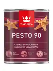 Эмаль высокоглянцевая Euro Pesto 90 (Песто 90) TIKKURILA 0,9 л бесцветная (база С)