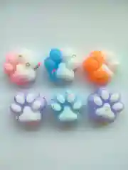 Разноцветный игрушка антистресс, сквиш лапка Кошачья/лапа котика/лапка мялка/лапка жмякалка/ таба лапка