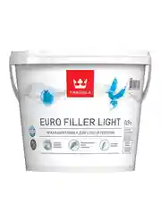 Шпатлевка легкая для стен и потолка Euro Filler Light TIKKURILA 0,9 л белая (база KTA)