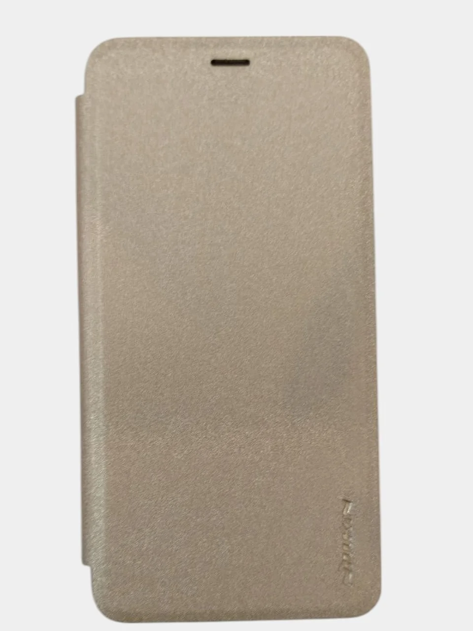 Золотой чехол книжка без карточкой для redmi 5 plus/ meizu m5