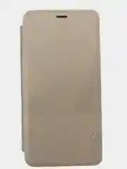 Золотой чехол книжка без карточкой для redmi 5 plus/ meizu m5