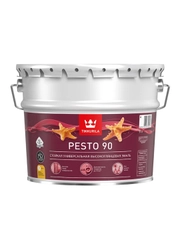 Эмаль высокоглянцевая Euro Pesto 90 (Песто 90) TIKKURILA 9 л бесцветная (база С)