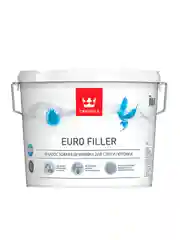 Шпатлевка влагостойкая для стен и потолка Euro Filler (Евро Филлер) TIKKURILA 10 л