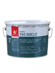 Краска для цоколя щелочестойкая Tikkurila Yki Socle (Юки), матовая, база C,  9 л