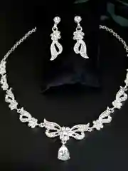 Серебряный комплект украшений из 2х/3х предметов