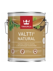Ультрастойкая лазурь Valtti Natural (Валтти Нэйчурал) TIKKURILA 2,7л бесцветный