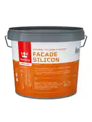 Краска для фасадов и цоколей Facade Silicon (Фасад Силикон) TIKKURILA  5л белый (база А)