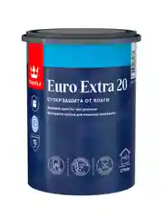 Краска Euro Extra-20 (Евро-20) TIKKURILA 0,9л бесцветный (база С)