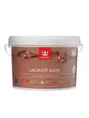 Лак полуглянцевый Lacquer Aqua (Лак Аква) TIKKURILA 9 л бесцветный (база EP)