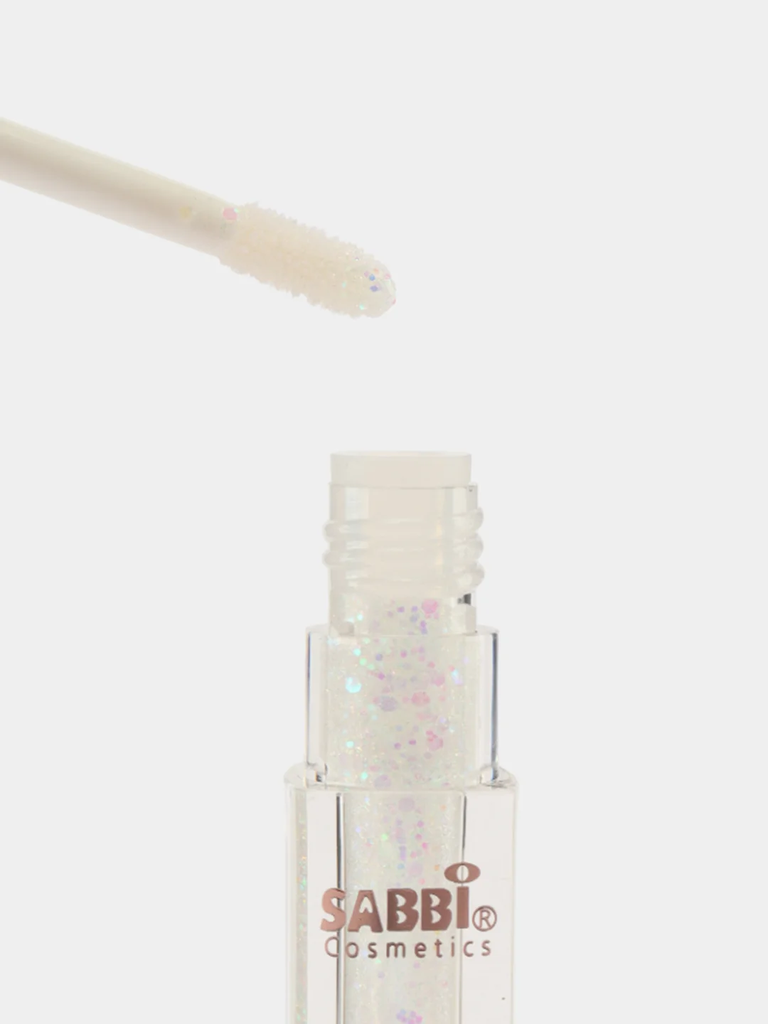Белый тени для глаз Liquid Eyeshadow, жидкие, с блестками