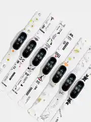 Ремешок для Xiaomi Mi Band 5, 6 силиконовый