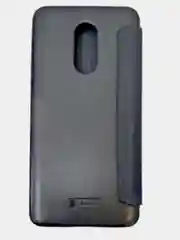 Серебряный чехол книжка без карточкой для redmi 5 plus/ meizu m5