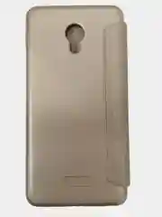 Золотой чехол книжка без карточкой для redmi 5 plus/ meizu m5