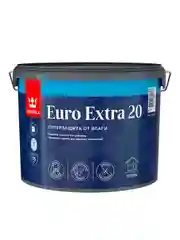 Краска Euro Extra-20 (Евро-20) TIKKURILA 9л белый (база А)
