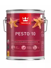 Эмаль алкидная стойкая матовая Pesto 10 (Песто 10) TIKKURILA 2,7 л белая (база А)