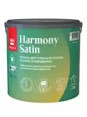 Краска интерьерная Tikkurila Harmony Satin, матовая, база А, белая, 2,7 л