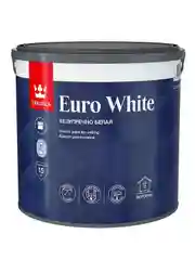 Краска для потолков Euro White (Евро Вайт) TIKKURILA 9л белый