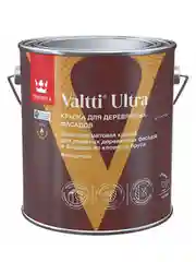 Краска для деревянных фасадов Tikkurila Valtti Ultra, матовая, база А, белая, 2,7 л