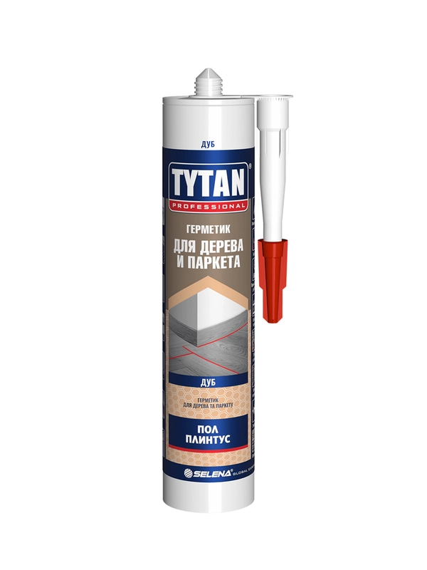 Герметик акриловый для дерева и паркета Tytan Professional 50721, 280 мл, дуб