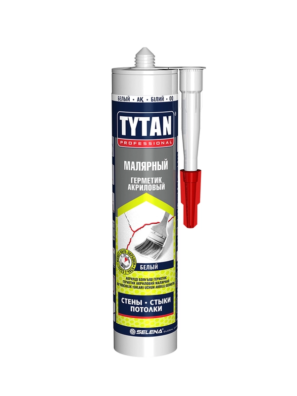 Акриловый герметик Tytan Professional 14889, 280 мл, белый
