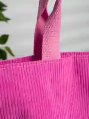 Сумка, мини шоппер, розовая