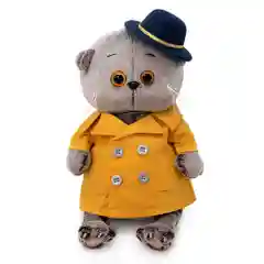 BB-113 Басик BABY в тренче и шляпке