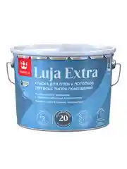 Краска для стен и потолков, Tikkurila Luja Extra, полуматовая, база А, белая, 9 л