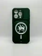 Чехол с гербом для iPhone 11, 12, 14 Pro,14 Pro Max,15 Pro, 15 Pro Max c карманом для карт