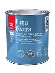 Краска для стен и потолков, Tikkurila Luja Extra, полуматовая, база С, бесцветная, 0,9 л