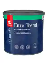 Краска интерьерная для обоев и стен Euro Trend TIKKURILA 2,7 л бесцветная (база C)