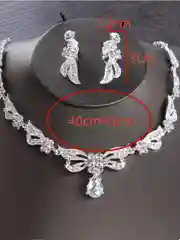 Серебряный комплект украшений из 2х/3х предметов