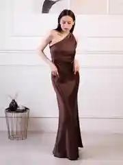 Шоколадный платье женское праздничное, вечернее, новогоднее
