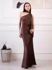 Шоколадный платье женское праздничное, вечернее, новогоднее
