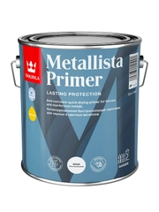 Грунтовка антикоррозийная Metallista Primer TIKKURILA, 2,5 л, белая, база AP