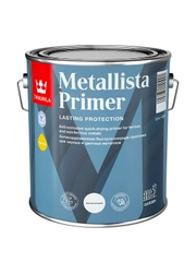 Грунтовка антикоррозийная Metallista Primer TIKKURILA, 2,5 л, бесцветная, база С