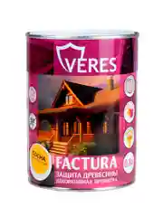 Декоративная пропитка для дерева Veres Gold Lazura №8, глянцевая, 0,9 л, темный дуб