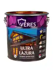 Декоративная пропитка для дерева Veres Classic Lazura №17, матовая, 2,7 л, золотой бор