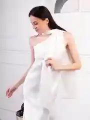 Белый платье женское праздничное, вечернее, новогоднее