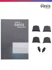 Белый электрическая мини-печь making Oasis everywhere M-50CW